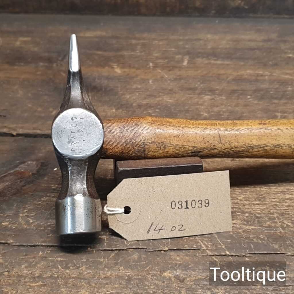 Vintage Brades 12 Ounce Jointers Cross Pein Hammer – Fully