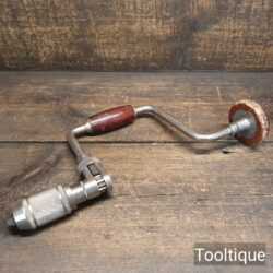 Vintage Stanley England No: 73 Carpenters Brace - Refurbished To Use