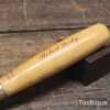 Vintage Robert Sorby ½” Gouge Chisel Boxwood Handle - Refurbished