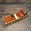 Vintage Craftsman Made Dovetailed Brass Sided Mitre Plane - Fully Refurbished