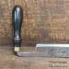 Vintage Timmins Draw Knife With 11” Cutting Area - Sharpened Honed