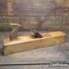Vintage 17” Beechwood Jack Plane - Fully Refurbished Ready To Use