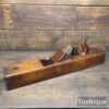 Vintage W. Greenslade 22” Beechwood Trying Plane - Fully Refurbished Ready To Use
