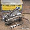 Vintage Boxed Record No: 043 Plough Plane - Refurbished Ready To Use