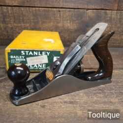 Vintage Boxed Stanley No: 3 Smoothing Plane - Refurbished Ready To Use