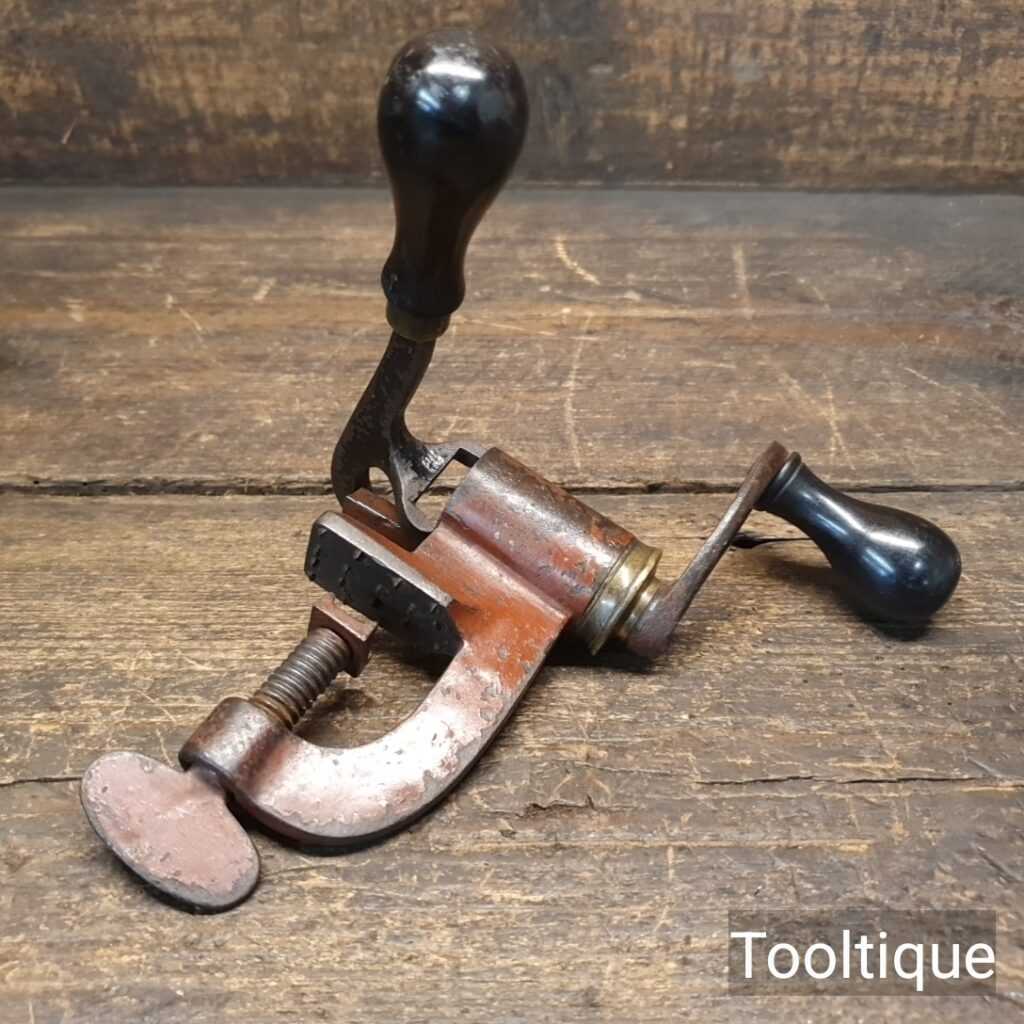 Antique 12 Bore Cartridge Tool Ebony Handles - Good Condition