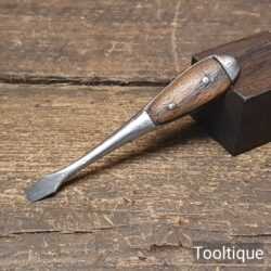 Small Vintage 4 ½” Perfect Pattern Flat Ended Screwdriver - Fully Refurbished