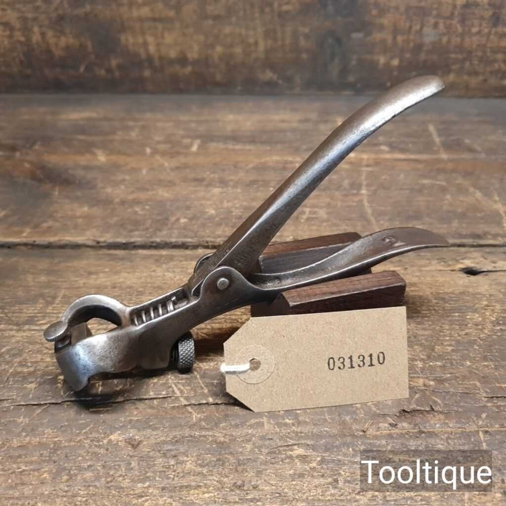 Antique Morrill’s Patent No: 30572 USA Saw Setting Pliers - Good Condition