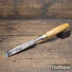 Vintage 1” Firmer Chisel with Ashwood Handle - Fully Refurbished