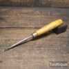Vintage Marples ¼” Bevelled Edge Chisel Boxwood Handle - Fully Refurbished