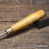 Vintage Marples ¼” Bevelled Edge Chisel Boxwood Handle - Fully Refurbished