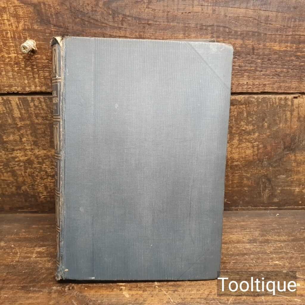 Vintage The Practical Woodworker Vol: 1I Hardback Book by Bernard E Jones