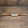Vintage Boxwood Spokeshave Brass Wear Plate 2” Cutter - Refurbished