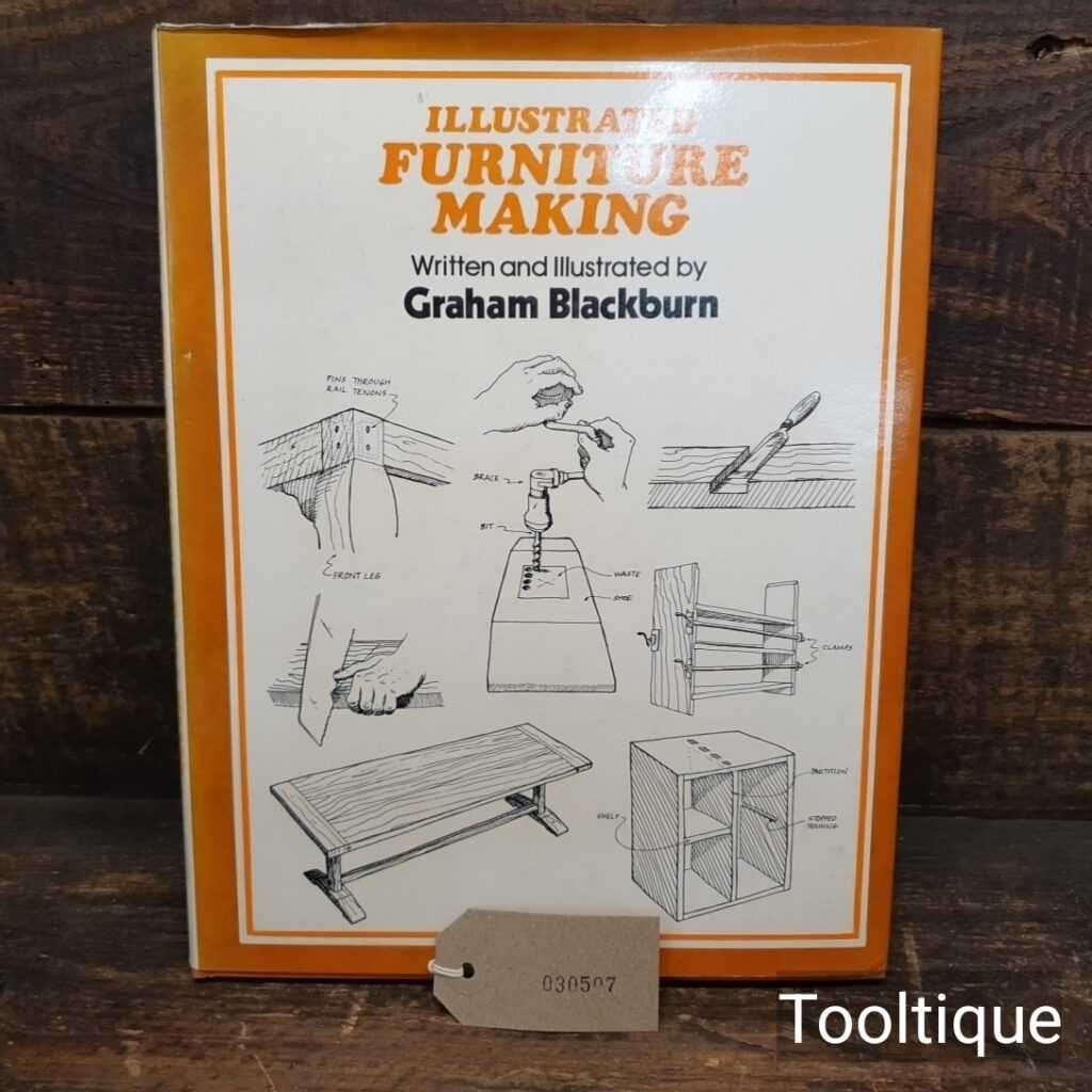 Vintage Illustrated Furniture Making Hardback Book by Graham Blackburn