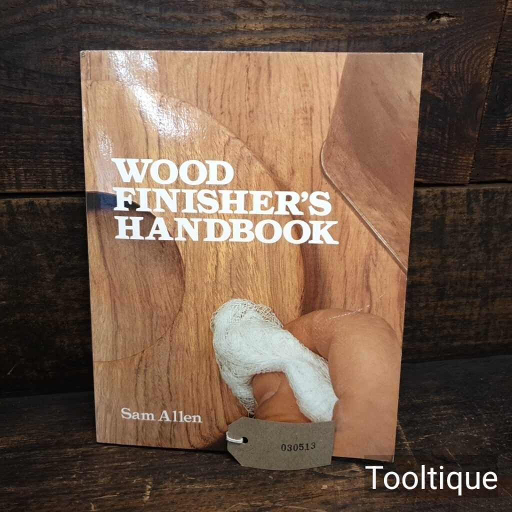 Vintage Wood Finishers Handbook Paperback Book by Sam Allen