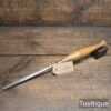 Vintage Hildick Diamic 5/16” Woodturning Gouge Beechwood Handle - Refurbished