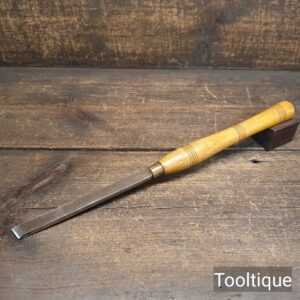 Vintage 5/8” Woodturner’s Skew Flat Chisel - Refurbished Ready To Use