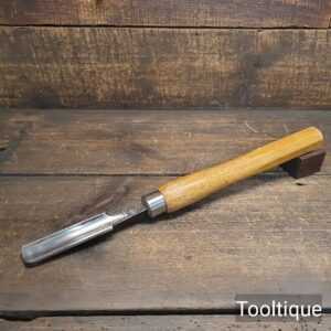 Vintage D. Kimberley & Sons 7/8” Woodturners Gouge Chisel - Good Condition