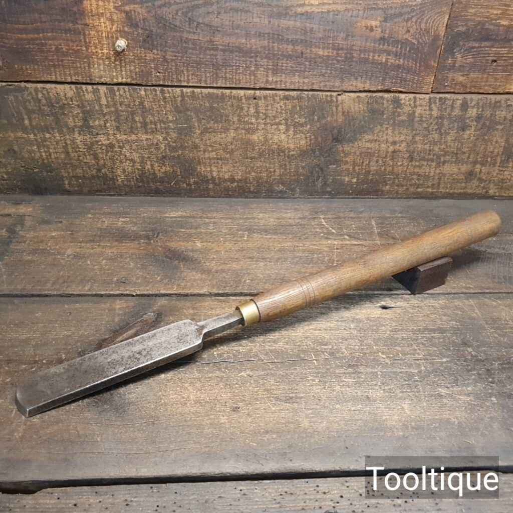 Vintage 1 ½” Wide Woodturning Flat Scraper Chisel - Good Condition