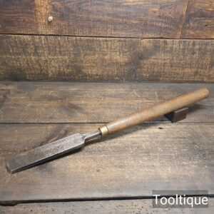 Vintage 1 ½” Wide Woodturning Flat Scraper Chisel - Good Condition