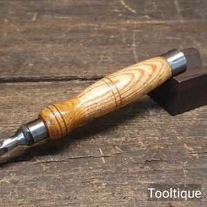 Vintage Stormont ¼” Mortice Chisel Ashwood Handle - Fully Refurbished