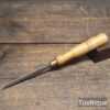 Vintage Swearby of Sheffield 5/32” Bevelled Edge Chisel - Fully Refurbished