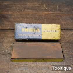 Vintage Boxed 6” x 2” x 1” Norton India Medium Grit Oil Stone