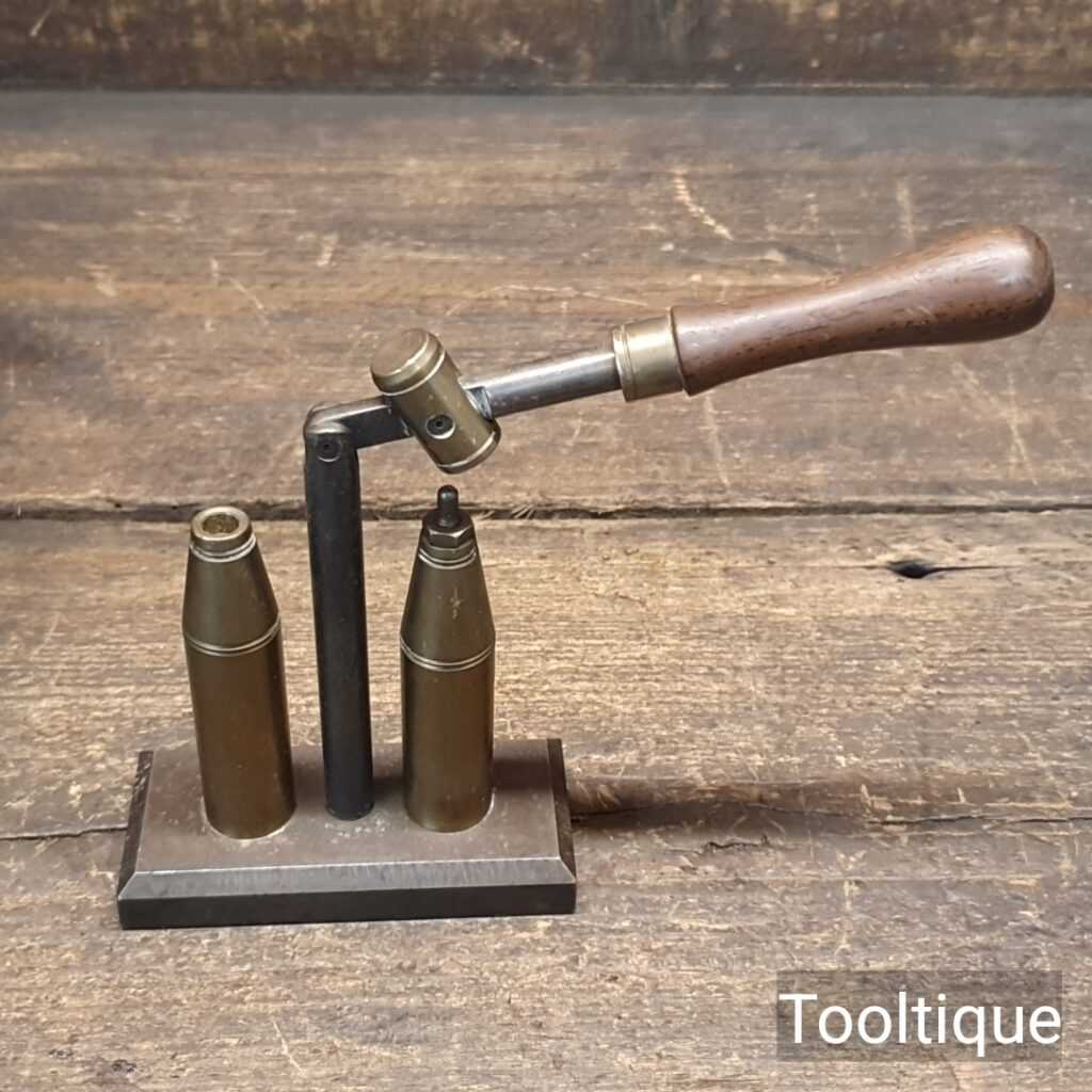 Vintage 12 Bore Cartridge Reloading Tool Recapper & Expeller