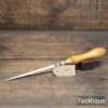 Vintage beechwood & brass padsaw with good blade, refurbished ready for use and in good used condition.