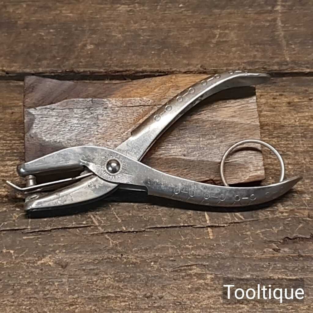 Vintage Maun Industries No: 250 Ticket Punch Pliers - Good Condition