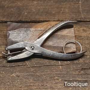 Vintage Maun Industries No: 250 Ticket Punch Pliers - Good Condition