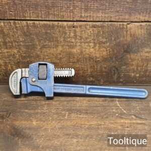 Vintage Record Cast Steel 14” Stilson Wrench - Good Condition