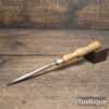 Vintage Marples Shamrock 7/32” Gouge Chisel Ashwood Handle - Refurbished