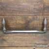 Antique Carpenters Drawknife with 9” Cutting Face - Fully Refurbished