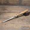 Vintage ¼” Swearby Sheffield Forged Steel Bevelled Edge Chisel - Refurbished