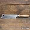 Vintage Kindling Chopper Beechwood Handle - Refurbished For Use