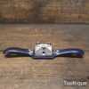 Vintage Record No: 0151 Flat Sole Adjustable Spokeshave - Refurbished