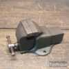 Small Vintage Cast Steel Model Makers Bench Vice 2 ¼” Jaws - Good Condition