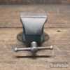 Small Vintage Cast Steel Model Makers Bench Vice 2 ¼” Jaws - Good Condition