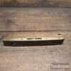 Vintage John Rabone Rosewood & Brass Boat Spirit Level - Refurbished