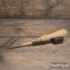 Vintage Footprint Sheffield Beechwood & Brass Padsaw - Good Condition