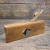 Antique Charles Nurse 1 1/8” Wide Skew Ironed Rabbet Plane - Refurbished
