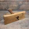 Antique Charles Nurse 1 1/8” Wide Skew Ironed Rabbet Plane - Refurbished