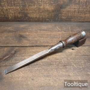 Vintage T. Thurton Wheelwrights Long Series Socketed Firmer Chisel - Fully Refurbished