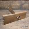 Vintage ¾” Wide Skew Ironed Beechwood Rabbet Plane - Fully Refurbished
