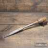 Vintage ¾” Wide James Swan Co. USA Socketed Firmer Chisel - Fully Refurbished