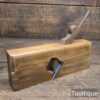 Antique 1 ½” Wide Skew Ironed Beechwood Rabbet Plane - Fully Refurbished