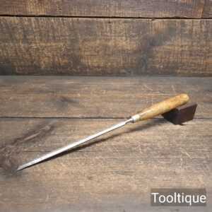 Vintage 3/8” Marples Long Series Bevelled Edge Paring Chisel - Refurbished
