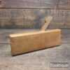 Crisp Vintage 3/8” Sash Ovolo Beechwood Moulding Plane - Good Condition