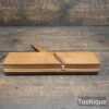 Crisp Vintage 3/8” Sash Ovolo Beechwood Moulding Plane - Good Condition